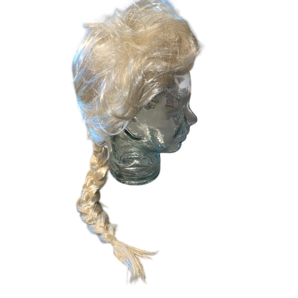 Frozen II Elsa Wig blonde braid wig Disney Princess halloween Costume - Picture 3 of 9